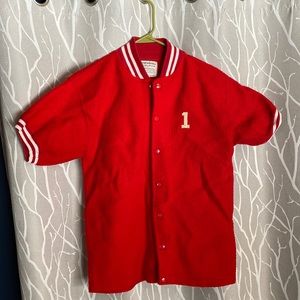 Vintage champion button up jersey